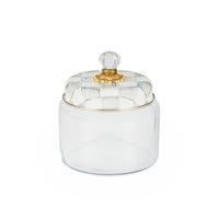 Sterling Check Kitchen Canisters
