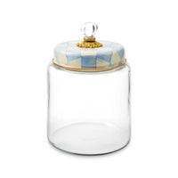 Sky Check Large Kitchen Canister