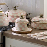 Rosy Check 1 Qt. Saucepan