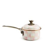Rosy Check 1 Qt. Saucepan