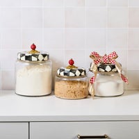 Courtly Check Kitchen Canisters