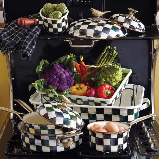 Courtly Check 3 Quart Saute Pan image number 1