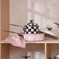 Rosy Check 3 Qt. Saute Pan