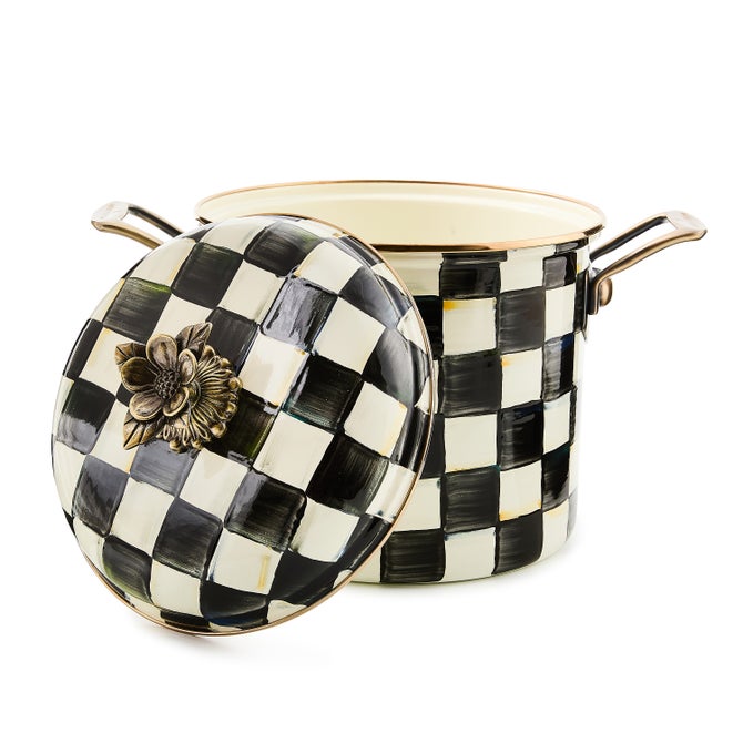 Courtly Check 7 Quart Stockpot image number 2