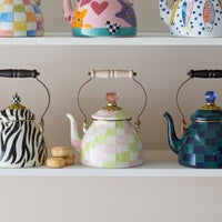 Palm Beach Check 2 Quart Tea Kettle