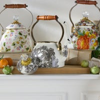 Sterling English Garden 2 Quart Tea Kettle