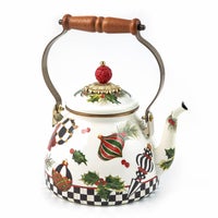 Deck the Halls 2 Quart Tea Kettle