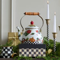 Deck the Halls 2 Quart Tea Kettle