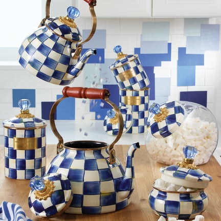 Royal Check 2 Quart Tea Kettle