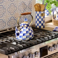Royal Check 2 Quart Tea Kettle