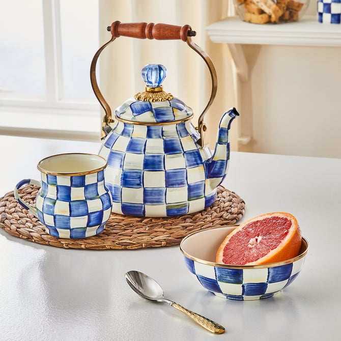 Royal Check 2 Quart Tea Kettle image number 3