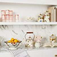 Wildflowers Pink 2 Quart Tea Kettle