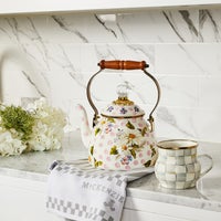 Wildflowers Pink 2 Quart Tea Kettle