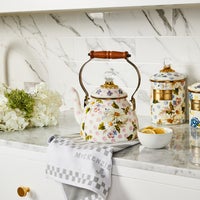 Wildflowers Pink 2 Quart Tea Kettle