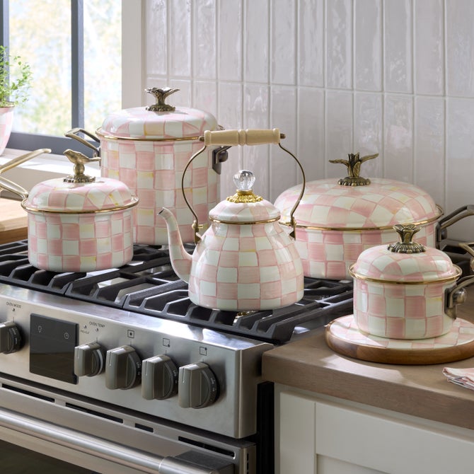 Rosy Check 2 Quart Tea Kettle image number 3
