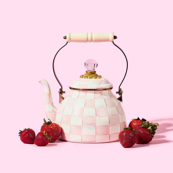 Rosy Check 2 Quart Tea Kettle image number 8