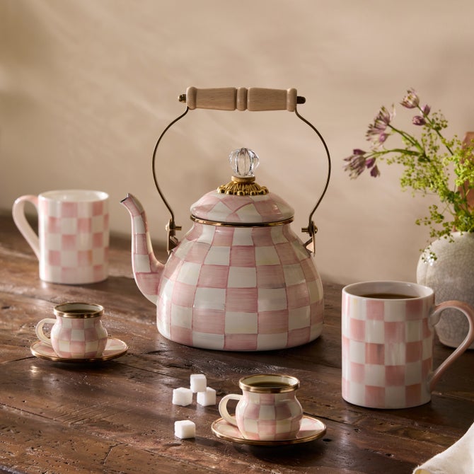 Rosy Check 2 Quart Tea Kettle image number 9