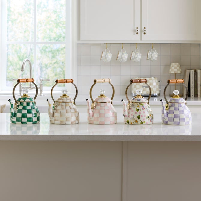 Rosy Check 2 Quart Tea Kettle image number 12