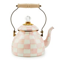 Rosy Check 2 Quart Tea Kettle