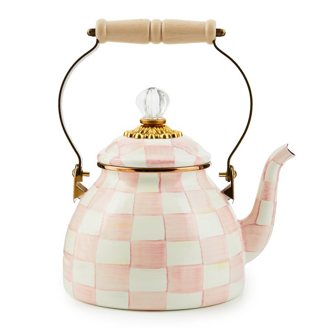 Rosy Check 2 Quart Tea Kettle image number 0