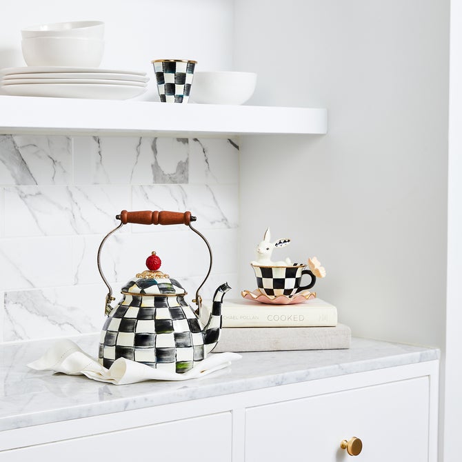 Courtly Check 2 Quart Tea Kettle image number 14