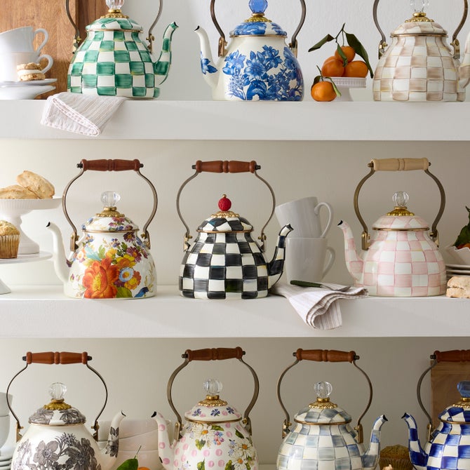 Courtly Check 2 Quart Tea Kettle image number 10