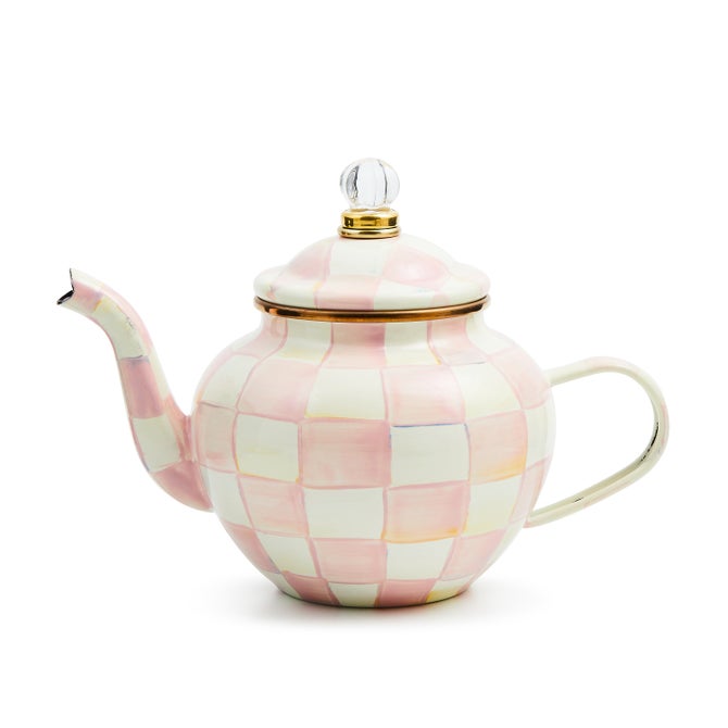 Rosy Check 4 Cup Teapot image number 0