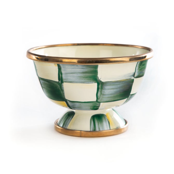 Emerald Check Little Sugar Bowl image number 0