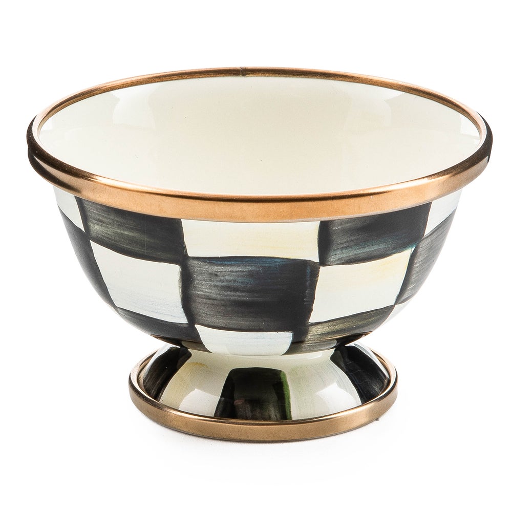 Little Enamel Sugar Bowl - Courtly Check mackenzie-childs Panama imagen 1