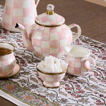 Rosy Check Little Sugar Bowl