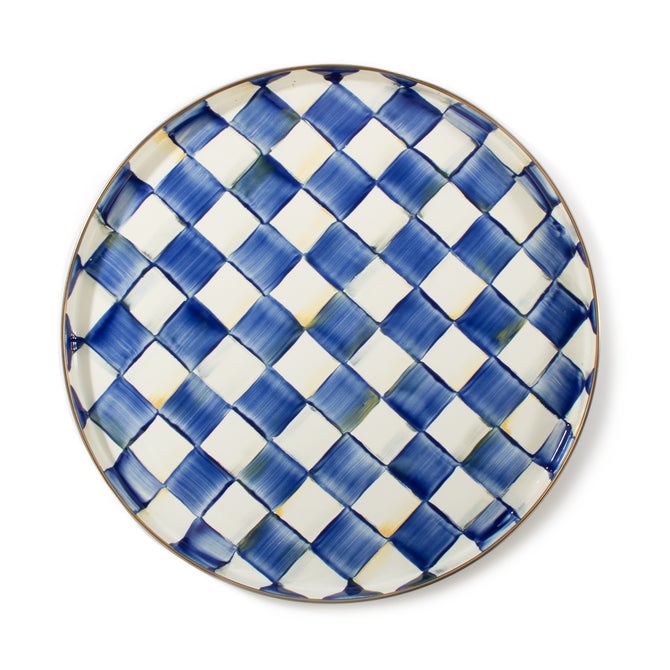 Royal Check Round Tray image number 4