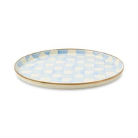 Sky Check Round Tray