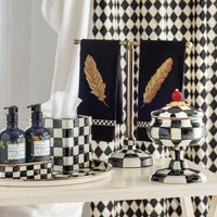 Courtly Check Round Tray