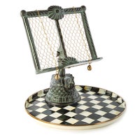 Courtly Check Round Tray