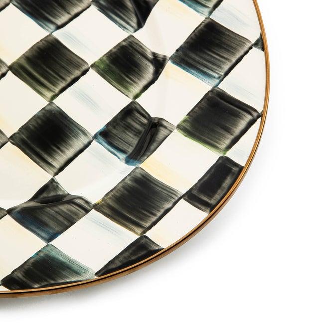 Courtly Check Medium Oval Platter image number 3