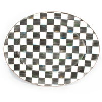 Courtly Check Large Oval Platter