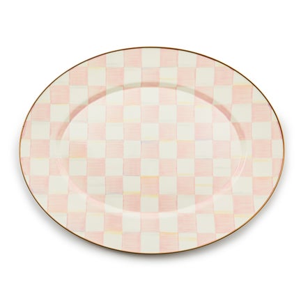 Rosy Check Large Oval Platter