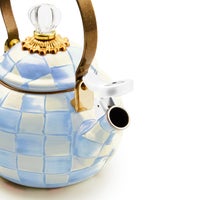 Sky Check Whistling Tea Kettle