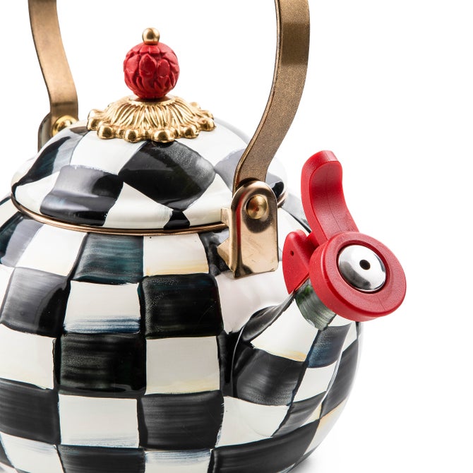 Courtly Check Whistling Tea Kettle image number 10