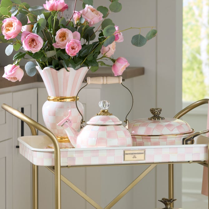 Rosy Check Whistling Tea Kettle image number 4