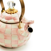 Rosy Check Whistling Tea Kettle