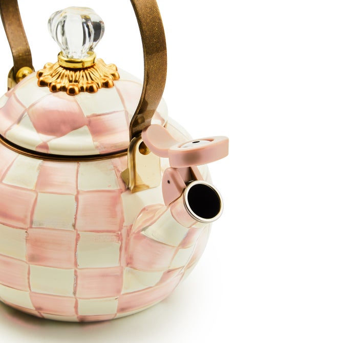Rosy Check Whistling Tea Kettle image number 2
