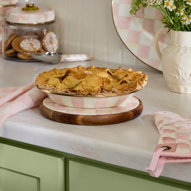 Rosy Check Large Trivet image number 4