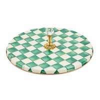 Emerald Check Cheese Course