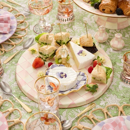 Rosy Check Cheese Course