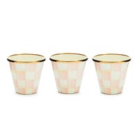 Rosy Check Herb Pots, Set of 3