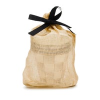 Mocha Check Herb Pots, Set of 3