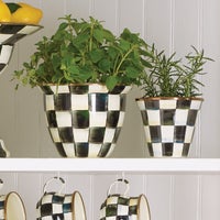 Courtly Check Large Flower Pot