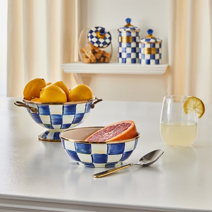Royal Check Simply Anything Bowl