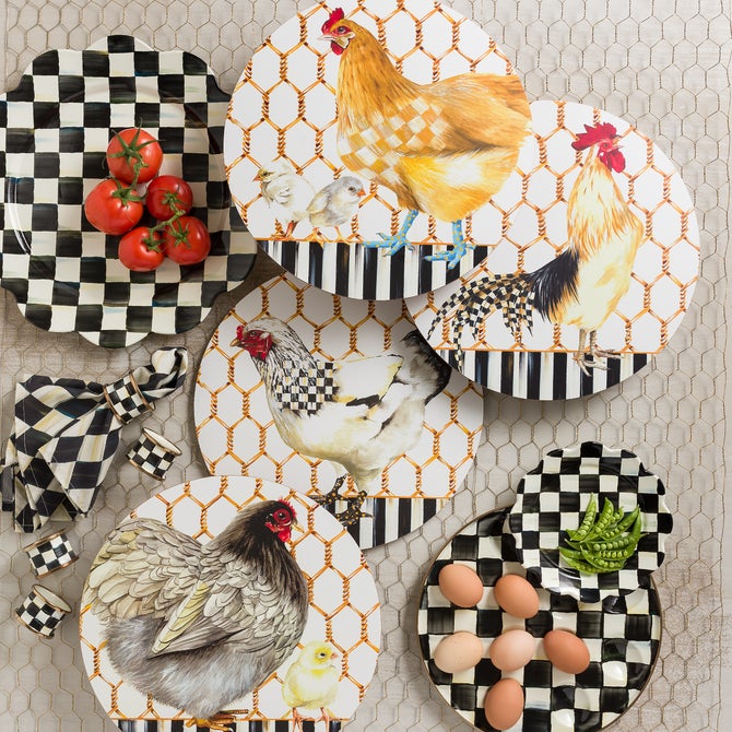 Courtly Check Napkin Rings, Set of 4 image number 3